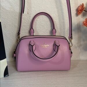 Kate Spade Pink Satchel Elegant Structured Design